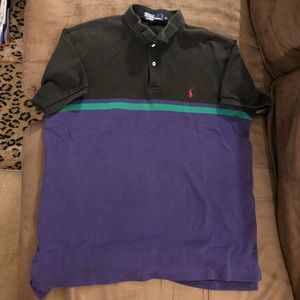 purple ralph lauren polo shirt 
